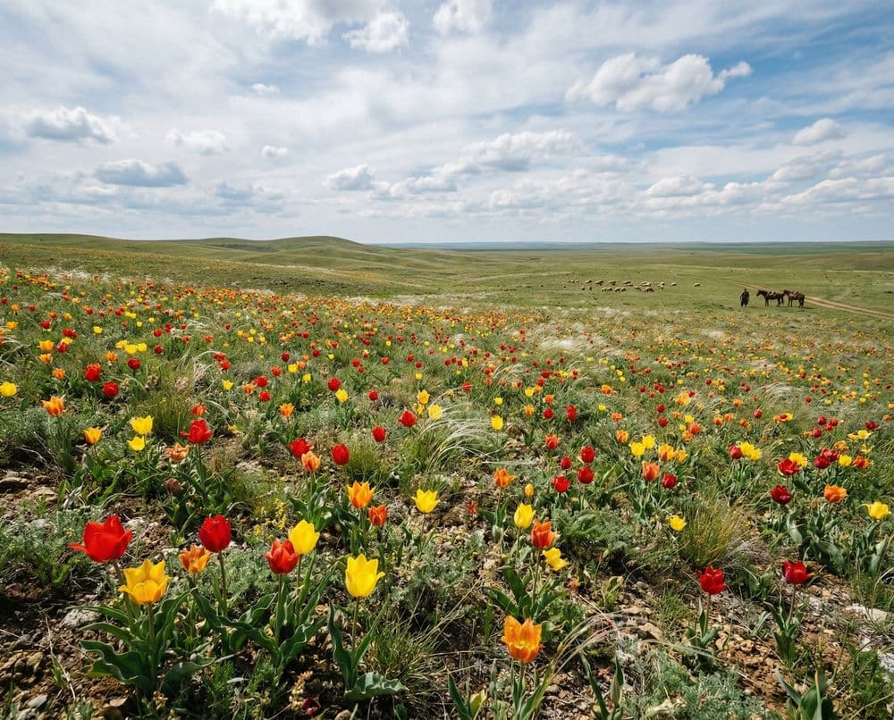 СТЕПНЫЕ ТЮЛЬПАНЫ